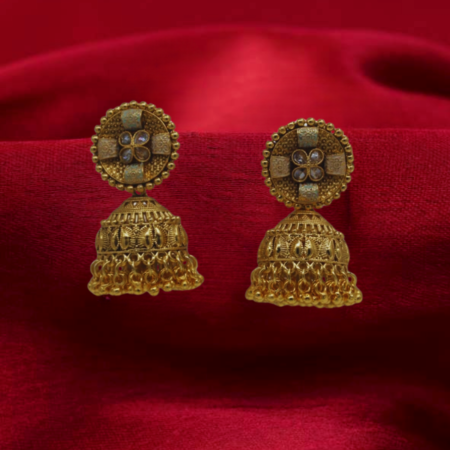 Brass Traditional Jhumka