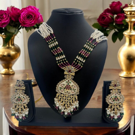 Timeless Kundan Pearl & Bead Necklace Sets