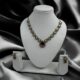 Luxurious Brass Metal Necklace Set with Matching Earrings – Perfect for Every Occasion
